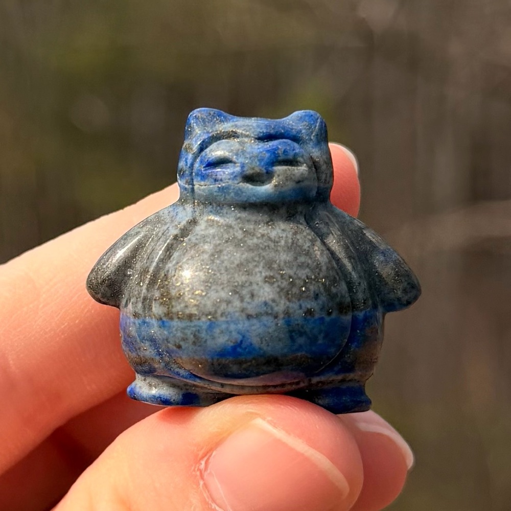 NEW! Lapis Lazuli Snorlax